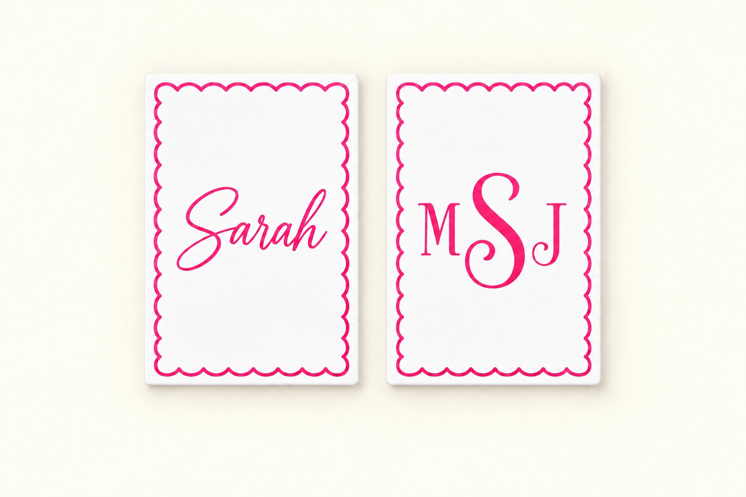 1. Name or monogram